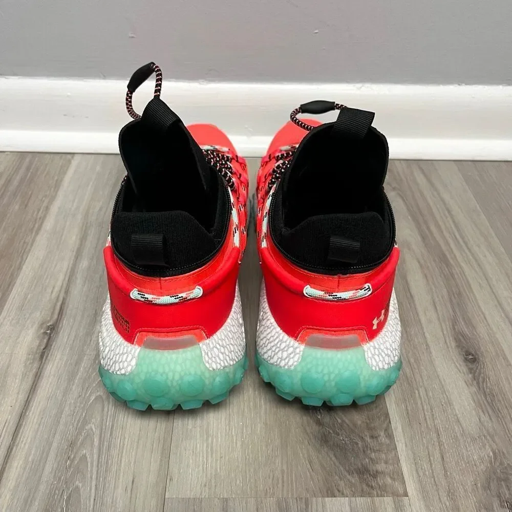 Under Armour Sneakers Men’s 12.5 HOVR Summit Fat Tire Cuff 'Beta' Orange Running